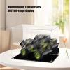 Acrylic Display Case, Clear Acrylic Organizer BoxAssemble Countertop Dustproof ProtectionFigures Collection Models Display Case with Doors, Home Office Ornaments, Showcase(20*20*25cm) view 3