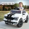 Hikiddo Licensed Ford Shelby F-150 24V Kids Ride on Toy, Electric Car for Kids with Remote Control, 400W Motors - White view 3