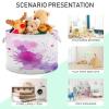Kigai Splash Blanket Basket Large Cotton Rope Basket 20" x 20" x 14" Baby Laundry Basket, Woven Storage Basket for Laundry, Living Room, Nursery, Bedroom view 4