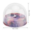 Electronic Perpetual Motion Rotating Gyro,Magnetic Rotating Gyro Toy for Home Office with Colorful Ambient Light view 2