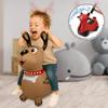 JAMARA 466005 HoppyDoo HoppyDoo Jumping Animal Toy for Children, Jumping Animal, Baby, Indoor and Outdoor Gift for Children, Garden Toy, Easy Care, BPA Free with Pump view 2