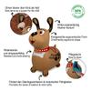 JAMARA 466005 HoppyDoo HoppyDoo Jumping Animal Toy for Children, Jumping Animal, Baby, Indoor and Outdoor Gift for Children, Garden Toy, Easy Care, BPA Free with Pump view 4