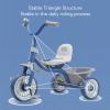 Baby Tricycle,Avoid Rollover Prevent Slip Silent Wheel Adjust Chair Children Trike Toy,Baby First Walker Trike for 1-5 Years Old Girls and Boys,40kg Load Bearing Blue view 4