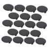 Hohopeti 20pcs Round Plastic Bottom Plugs for Piggy Bank Saving Box Stoppers Lightweight and Safe Coin Sealing Compatible with Statues and Deposit Boxes view 1