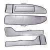 Hohota RC Fixed Wing Covering Film Coat Wing Bag Fuselage Bag Flat Tail Protective Cover For 2-meter Glider Plane DIY Spare Parts(1pcs fuselage bag) view 3