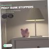 CIYODO 20pcs Piggy Bank Plugs Replacement Coin Bank Stopper for Savings Pot Plastic Stoppers No Tool Needed Round for Saving Box view 3