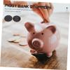 CIYODO 20pcs Piggy Bank Plugs Replacement Coin Bank Stopper for Savings Pot Plastic Stoppers No Tool Needed Round for Saving Box view 4
