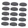 FELTECHELECTR Piggy Bank Plugs or Stoppers 20 Pack Large Size Black Plastic Round Bottom Covers for Money Saving Boxes view 1