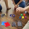 Featyyu Gonggi Korean Game, Gonggi Korean Tossing Game Set (Korean Traditional Play Game) - Jebi chagi, Gong-gi, Biseokchigi, Paeng-y, DDAKJI, Gongi Family Party Game (1 Set) view 4