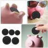 CORHAD 5pcs Rubber Piggy Bank Plugs Round Stoppers for Money Saving Boxes and Lightweight Rubber Stoppers for Coin Jars and Deposit Boxes view 4