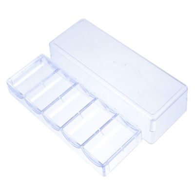 HONMEET Box for Mahjong Chips Container Pantry Organizers and Storage Chips Organizer Storage Containers
