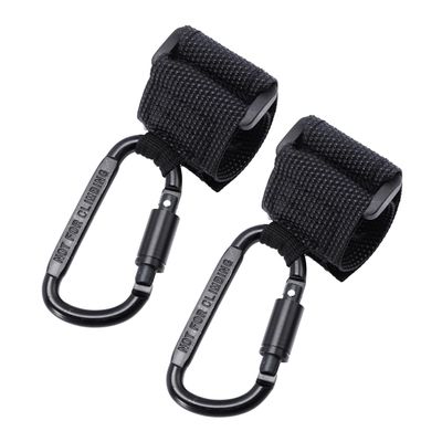 Vaguelly 2pcs Non-Slip Ev Hook for Stroller Pram Diaper Bag Holder Pushchair Hooks