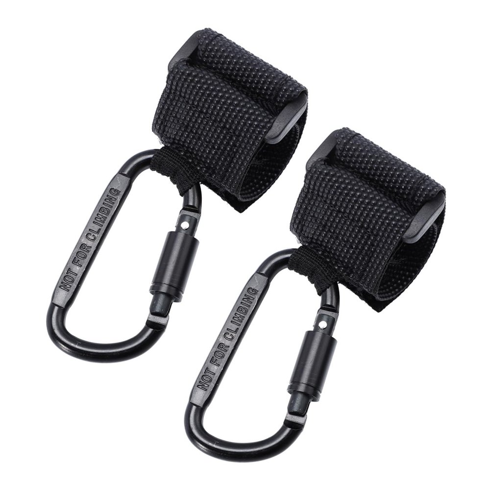 Vaguelly 2pcs Non-Slip Ev Hook for Stroller Pram Diaper Bag Holder Pushchair Hooks