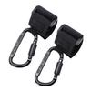 Vaguelly 2pcs Non-Slip Ev Hook for Stroller Pram Diaper Bag Holder Pushchair Hooks view 1