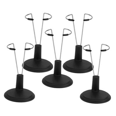 Sosoport Lightstick Storage Bracket 5pcs Action Figure Display Rack Doll Display Stand Sturdy Construction for Camping