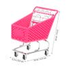 Homoyoyo Mini Shopping Cart for - Small Supermarket Cart for Playtime - Storage & Desktop Organizer view 2