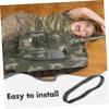 BESTonZON 4pcs DIY Tank Track Replacement Remote Control Tank Model Robot Tracks Flexible Car for Robot Toys view 3