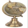 Samyuktha Educational/Antique Globe with Brass Antique Arc and Base/World Globe/Home Decor/Office Decor/Gift Item / 5 inches (Graphic grey brown) view 1