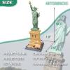 ArtorBricks Statue of Liberty Architecture Model Kit - 1577-Piece Premium Building Set for Collectors, Detailed Display & Thoughtful Gift Idea view 2