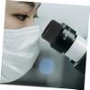 KALLORY 2pcs Microscope Eyepiece Goggles Fog-Free Magnifier Eyecup Covers Flip- Lens Screen Protectors view 3