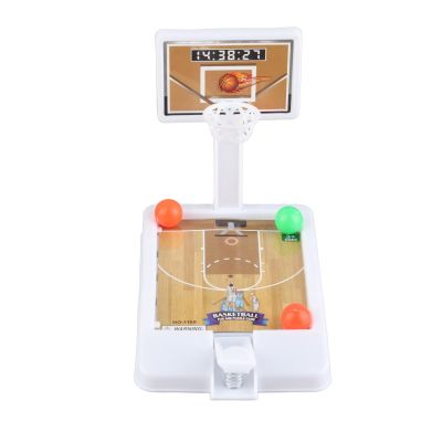 aqxreight Kids Desktop Indoor Basketball Game Interactive Bright Color Educational Table Basketball Count Toy for Boys Girls