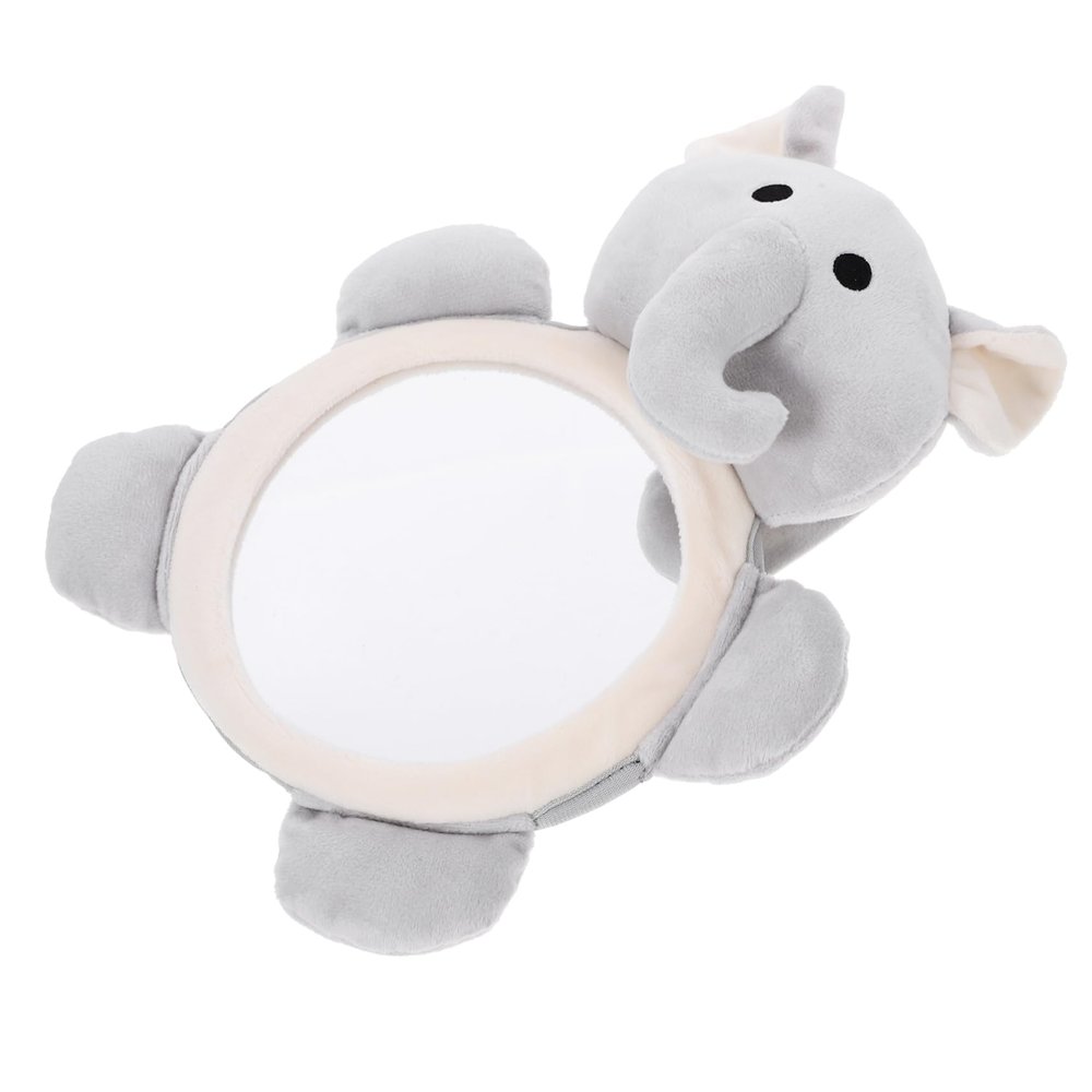 SHOWERORO Boy Girl Car Mirror Cartoon Animals Rearview Mirror for Boys and Girls Safety