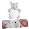 SHOWERORO Boy Girl Car Mirror Cartoon Animals Rearview Mirror for Boys and Girls Safety view 4