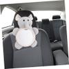 Abaodam Cartoon Car Mirror Shatterproof Acrylic Rearview Safety Mirror for Boy Girl Easy to Install Durable and Boy Girl-friendly Design for Happy Travel Experiences view 2