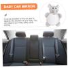 Abaodam Cartoon Car Mirror Shatterproof Acrylic Rearview Safety Mirror for Boy Girl Easy to Install Durable and Boy Girl-friendly Design for Happy Travel Experiences view 4