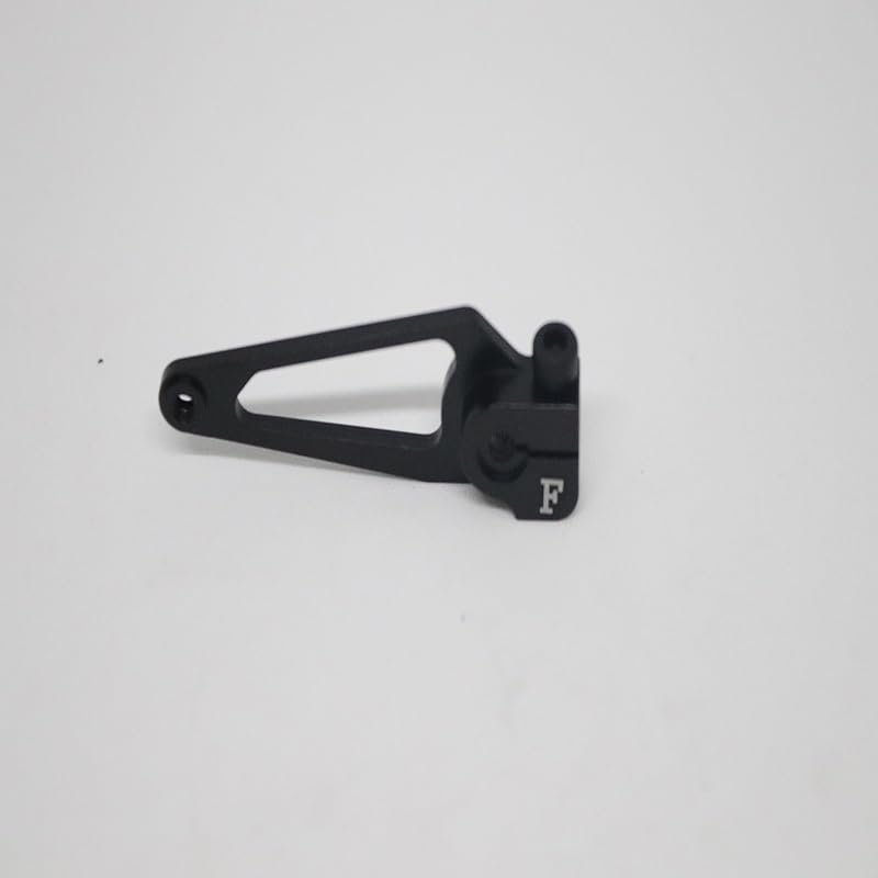 50mm Futaba CNC Aluminum Alloy Servo Arm Horn 25T for 1/8 1/10 Scale Models RC Car Boat Airplane Torque Metal Pro RC Model(Black)
