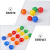DECHOUS 100pcs Raffle Balls for Party Games Openable Lottery Balls Bright Colors for Celebrations view 3