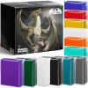 1200ct MTG Card Sleeves, Matte Trading Card Sleeves, Textured Back Penny Card Sleeve Deck Card Protectors for Baseball Football, MTG TCG Trading Sports Cards (12 Colors) view 1