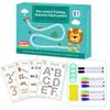 Scribble Smart Workbook, Handwriting Practice Workbook, Pen Control and Tracing Book Wipe Clean, Little Curious Mind Scribble Smart Reusable Workbooks for Kids(01) view 1