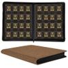 1000+ Pockets Trading Card Binder,16 Pockets Trading Card Binder Ringless Side Loading Trading Card Album Folder for TCG,MTG,Sports Cards(coffee) view 1