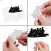18pcs Black Glitter Silhouette Dessert Cupcake Topper Cheer to Canoe Sport Theme Decor Supplies Men Women Happy Birthday Party Decorations view 4