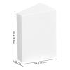 JECOMPRIS 50Pcs Miniature Blank Books 0.82X0.62X0.11In Mini Books for Crafts Dollhouse Accessories Mini Paper Ornaments Bulk Set view 2