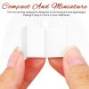 JECOMPRIS 50Pcs Miniature Blank Books 0.82X0.62X0.11In Mini Books for Crafts Dollhouse Accessories Mini Paper Ornaments Bulk Set view 3