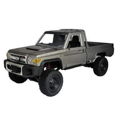 1/12 Scale RC Crawler, MN-82 Pro RTR RC Truck LC79 4x4 Off Road Vehicles 2.4GHz RC Rock Car with LED Lights for Adults Hobby Toys (Gray)