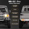 1/12 Scale RC Crawler, MN-82 Pro RTR RC Truck LC79 4x4 Off Road Vehicles 2.4GHz RC Rock Car with LED Lights for Adults Hobby Toys (Gray) view 2