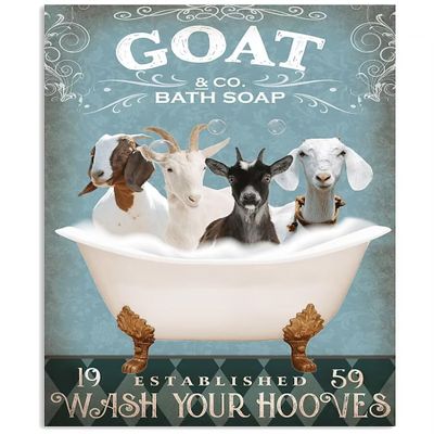 35 Piece Puzzles for Adults,Goat Wooden DIY Puzzle - Fun and Challenging - Suitable for All Beginners - for Room Wall Decor