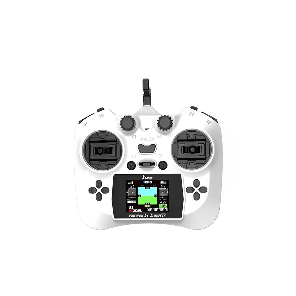 ARJSTY Jumper 2.4G 101mW Smart Color Screen Built In ELRS Radio Controller Hall Sensor Gimbals White