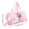 JTLB Girls Ballet Dancing Handbag Child Ballerina Kids Ballet Sequined Dance Shoulder Bag (Pink Short Yarn) view 2