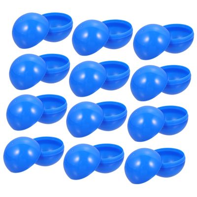 Mipcase Carnival Party Game Balls 40mm Diameter Blue Plastic Pong Balls Cage for Game Night Decor