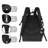 XMNYGJ Diaper Bag Backpack for Women Magritte Butterflies Nursing Diaper Backpack Waterproof Travel Mommy Daypack Portable Nappy Bags Large Maternity Changing Daycare Purse for Mom Dad view 4