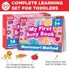 Doctor Jupiter My First Montessori Busy Book for Toddlers 1+ Year Olds | Preschool Learning Activities - Educational Travel Toys | Birthday Gift for Girls Ages 1,2,3 view 2