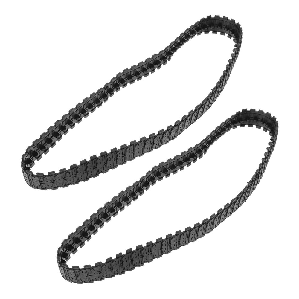 SKISUNO 2pcs Replacement DIY Tank Tracks Wide for Robot Tank Model Compact Lightweight