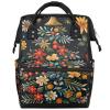 XMNYGJ Diaper Bag Backpack for Women Christmas Tree Nursing Diaper Backpack Waterproof Travel Mommy Daypack Portable Nappy Bags Large Maternity Changing Daycare Purse for Mom Dad view 1