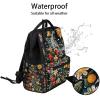 XMNYGJ Diaper Bag Backpack for Women Christmas Tree Nursing Diaper Backpack Waterproof Travel Mommy Daypack Portable Nappy Bags Large Maternity Changing Daycare Purse for Mom Dad view 2