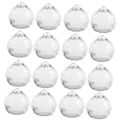 Angoily 20pcs Lightweight Chandelier Prisms Crystal Hanging Ornaments Window Crystals Chandelier Ornament Sun Catcher
