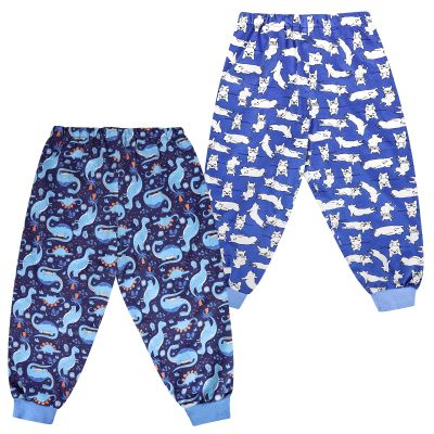 MooMoo Baby Leakproof Diaper Pants for Boys and Girls 2 Packs Reusable and Absorbent Protection for Potty Training